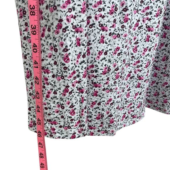 Eileen West Cotton Jersey Waltz Floral Nightgown Size Small Cottage Prairie NEW - Picture 11 of 11